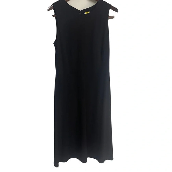 Pure collection sleeveless black dress size 12 - Picture 1 of 6